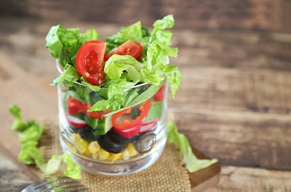 Salad in a cup
