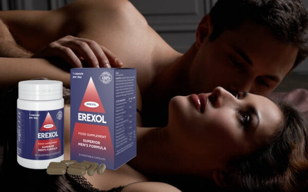 Erexol - Complément Nutritionnel pour Hommes Actifs avec L-Arginine